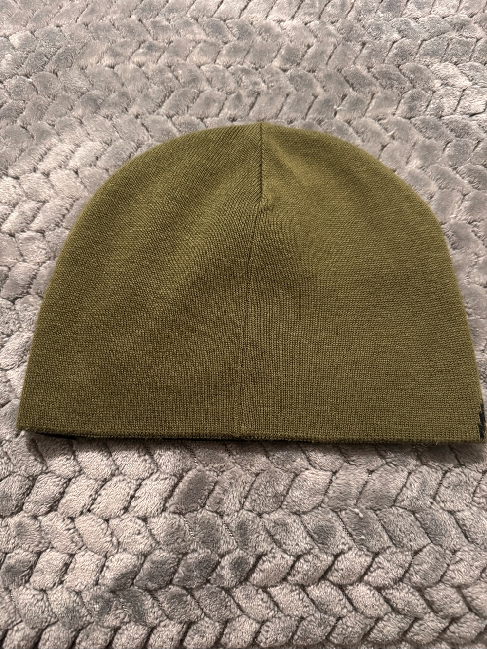 Spyder Olive & Black Spider Knit Beanie - Picture 3 of 5